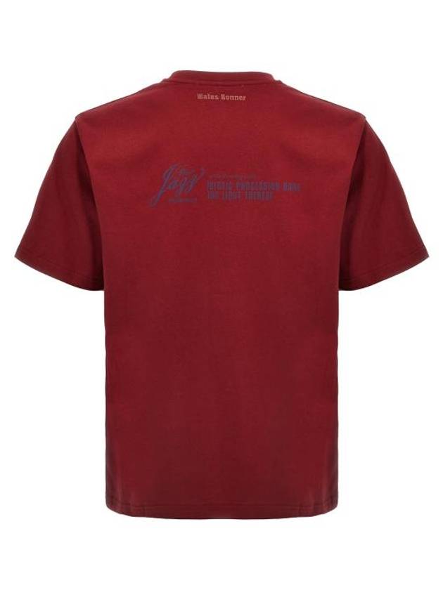 Wales Bonner Short Sleeve T Shirt UA24JE29 JE09 350 Free Rosso - WALES BONNER - BALAAN 2