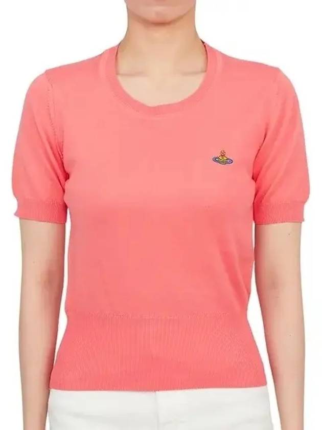 Bea Knit Top Coral - VIVIENNE WESTWOOD - BALAAN 3