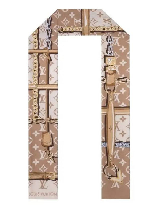 Monogram Confidential Bandeau Scarf Dune - LOUIS VUITTON - BALAAN 2