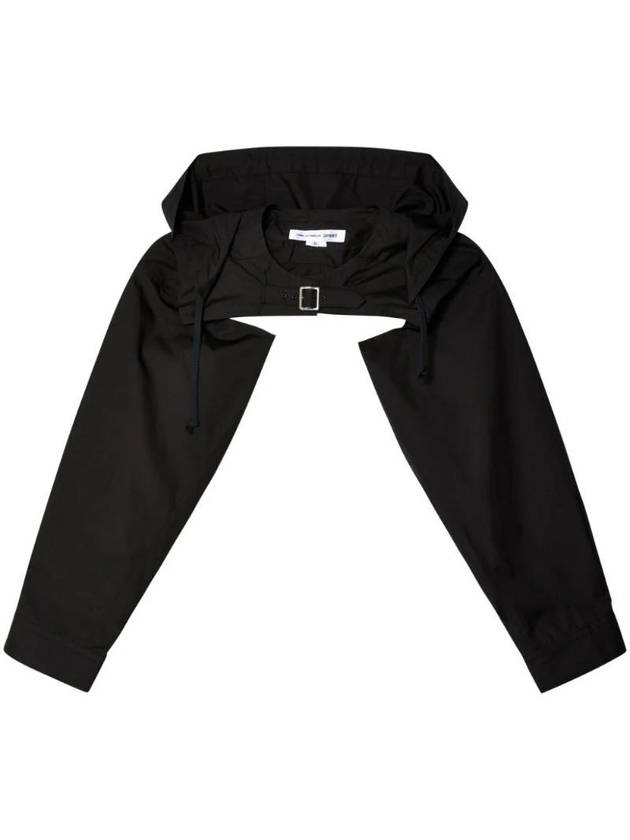 Hooded Bolero Black - COMME DES GARCONS - BALAAN 1