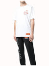 Chinese logo tee HMAA001S19760042 - HERON PRESTON - BALAAN 4