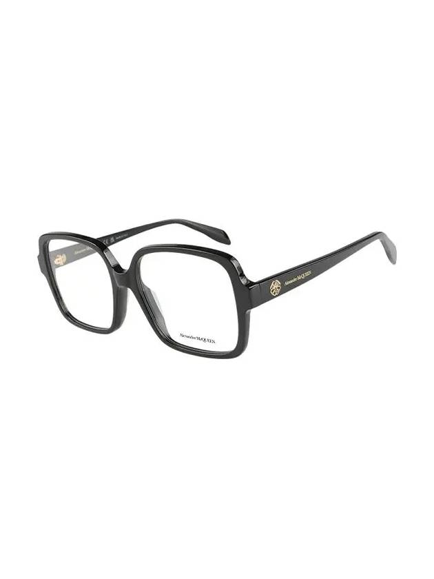 Eyewear Square Acetate Eyeglasses Black - ALEXANDER MCQUEEN - BALAAN 4