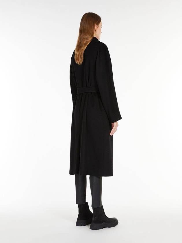 Women's Resina Wool Broadcloth Double Coat Black - MAX MARA - BALAAN 5