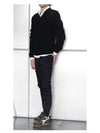 Black wool Vneck knit RX965 - ALEXANDER MCQUEEN - BALAAN 3