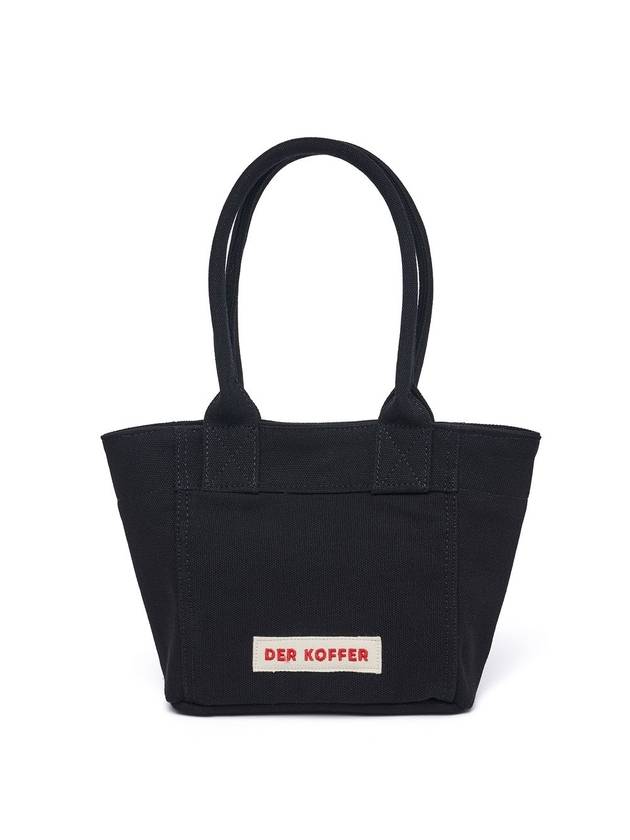 SHOPPER CANVAS MINI BLACK - DER KOFFER - BALAAN 1