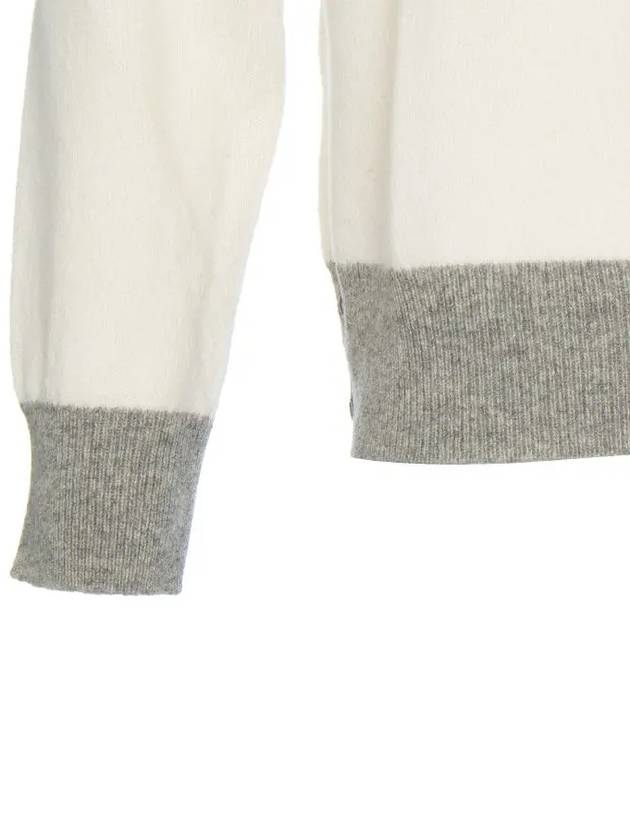 Wool 4 Bar Pullover Knit Top Beige - THOM BROWNE - BALAAN 6