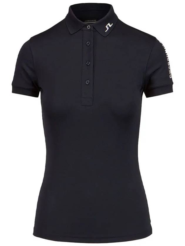 Women's Tour Tech Golf Polo Navy - J.LINDEBERG - BALAAN 2