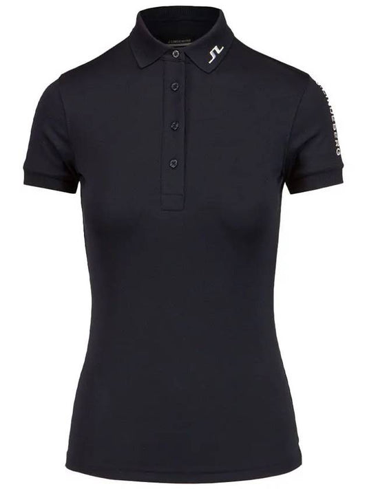 Women's Tour Tech Golf Polo Navy - J.LINDEBERG - BALAAN 2