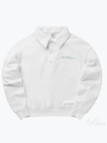 Rizzoli Polo White Sage PO621 Cropped Sweatshirt - SPORTY & RICH - BALAAN 1