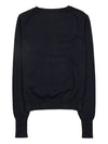 ORB Embroid Logo Knit Top Black - VIVIENNE WESTWOOD - BALAAN 3