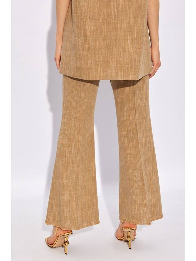 Etro Flared Trousers, Women's, Beige - ETRO - BALAAN 4