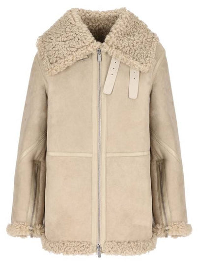 Aviator Shearling Jacket Field - BURBERRY - BALAAN 2