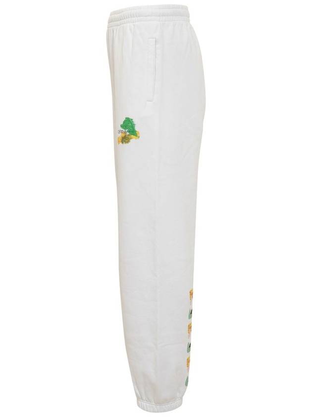 Men's Brush Arrow Track Pants White - OFF WHITE - BALAAN 6