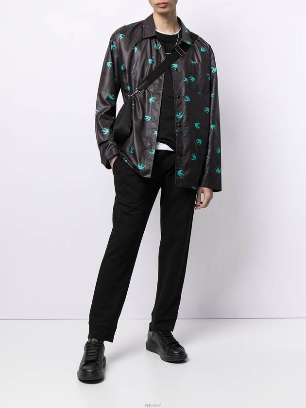 McQ Black Swallow Lewis Jacket - ALEXANDER MCQUEEN - BALAAN 5