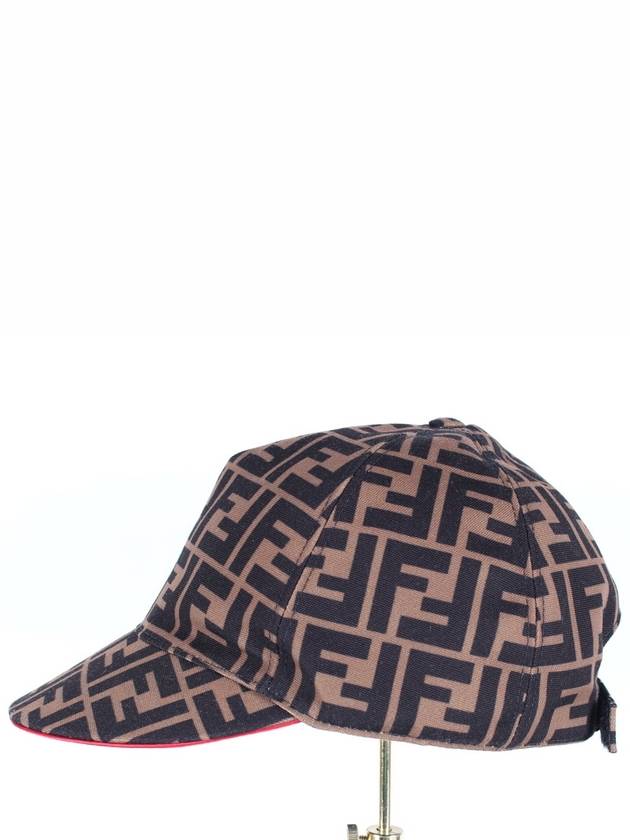 Llama FF logo ball cap - FENDI - BALAAN 3