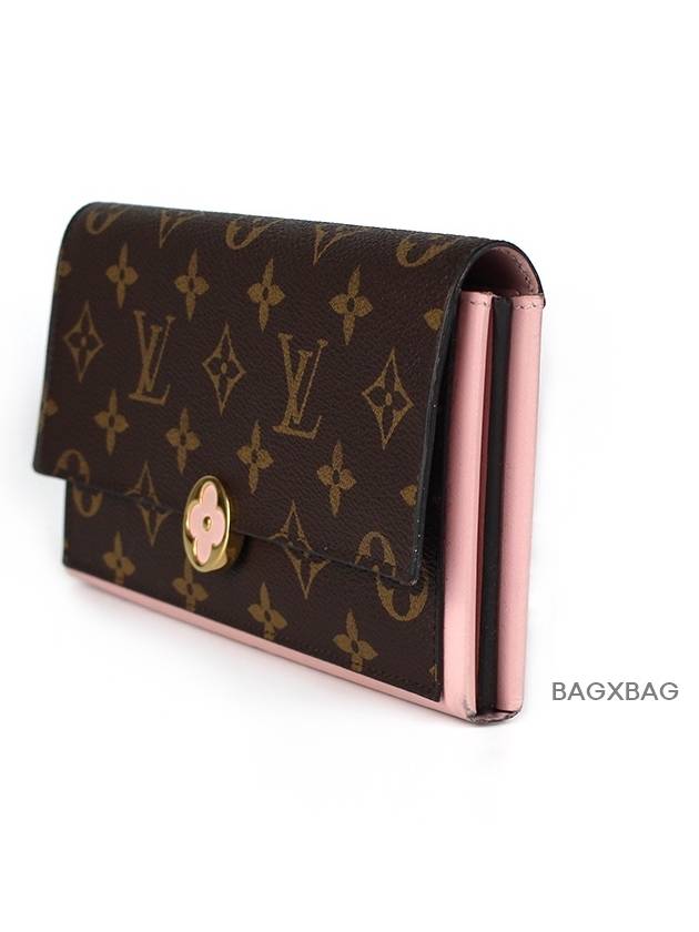 LV Flor Long Wallet Pink LV42WT001 - LOUIS VUITTON - BALAAN 2