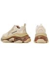 TRIPLE S low-top sneakers beige - BALENCIAGA - BALAAN 7