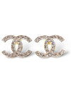 CC logo basic gold earrings - CHANEL - BALAAN 3