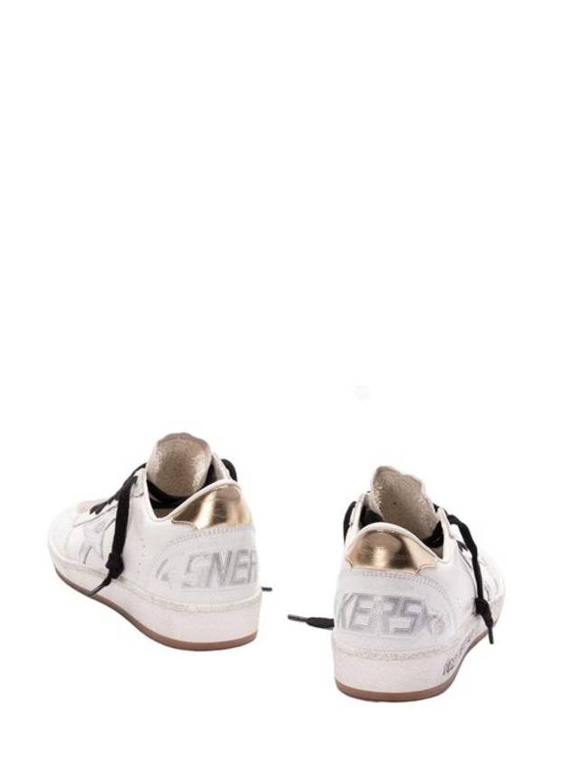 Ballstar Gold Top Low Top Sneakers White - GOLDEN GOOSE - BALAAN 5