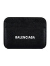 Cash Logo Card Wallet Black - BALENCIAGA - BALAAN 1