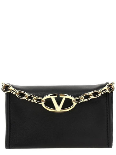 Valentino Garavani Valentino Garavani 'Vlogo Chain' Clutch Bag - VALENTINO - BALAAN 1