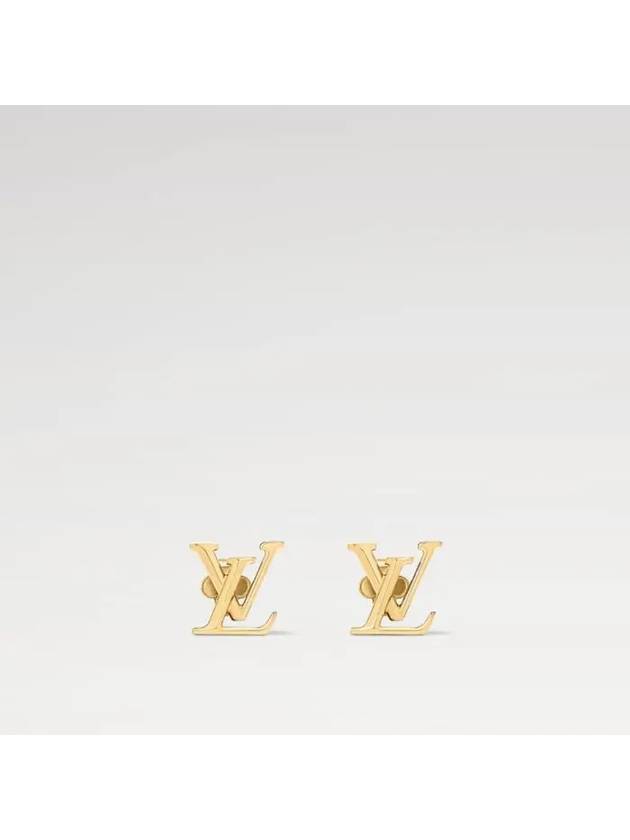 LV Iconic Earrings Gold - LOUIS VUITTON - BALAAN 2