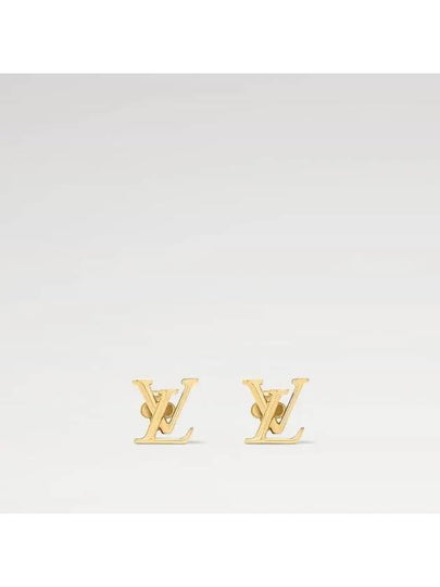 LV Iconic Earrings Gold - LOUIS VUITTON - BALAAN 2