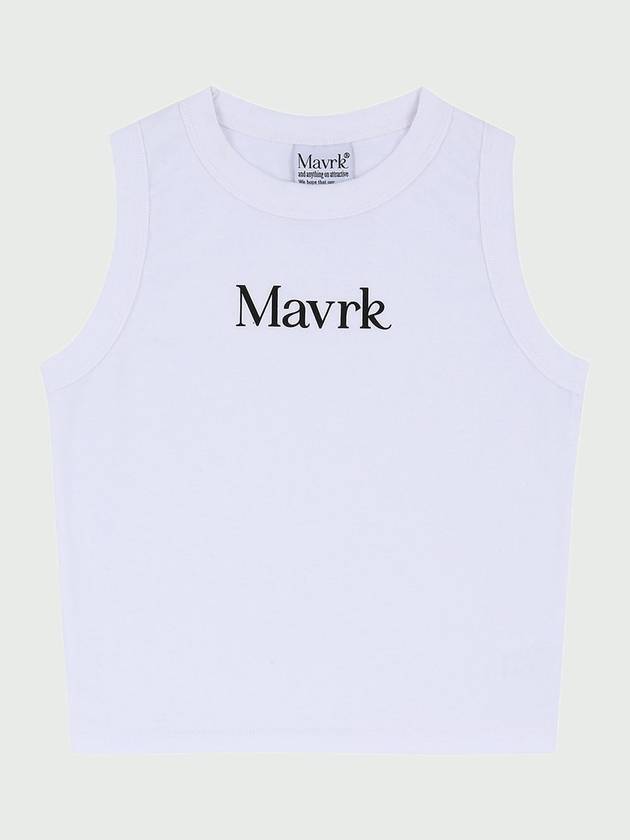 Maverick Women's Daily Crop Sleeveless White - MAVRK - BALAAN 1