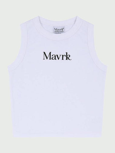 Women's Daily Crop Sleeveless White - MAVRK - BALAAN 1