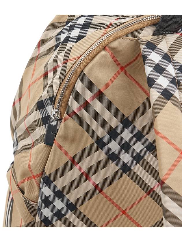 Nova Check Backpack Beige - BURBERRY - BALAAN 11