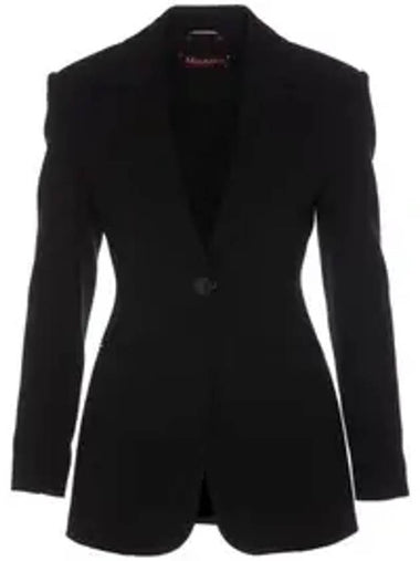 Women's Blazer Jacket Black - MAX MARA - BALAAN 1