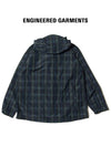 Atlantic Parka Blackwatch Crushed Taffeta - ENGINEERED GARMENTS - BALAAN 2