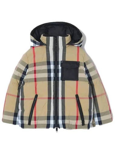 Kids Women s Vintage Check Reversible Jacket 8046023 - BURBERRY - BALAAN 1