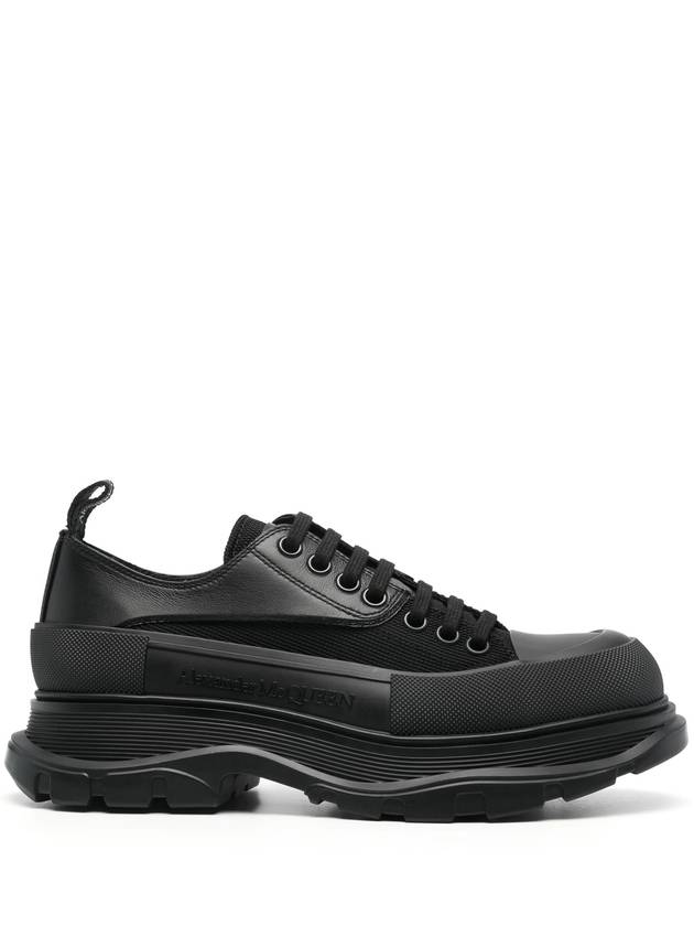 Tread Slick Low Top Sneakers Black - ALEXANDER MCQUEEN - BALAAN 2