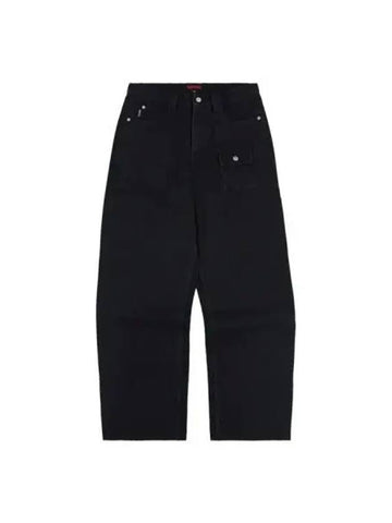 Grind Baggy Jeans Black - PLEASURES - BALAAN 1