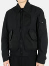 Men's Multi-Pocket Bomber Zip-up Jacket Black - TEN C - BALAAN 3