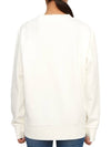 Crystal Logo Sweatshirt Off White - MONCLER - BALAAN 5