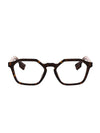 Eyewear Square Horn-rimmed Eyeglasses Dark Havana - BURBERRY - BALAAN 1