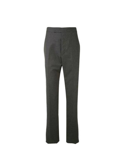 Super 120S Twill Classic Backstrap Trouser Pants Dark Grey - THOM BROWNE - BALAAN 2