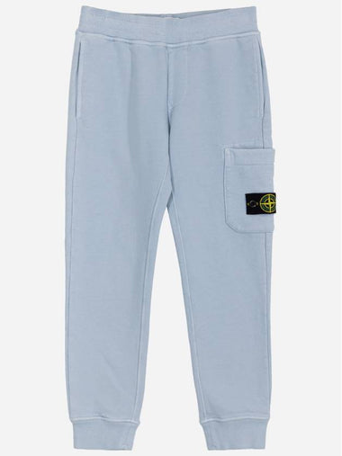 Kids Waffen Jogger Pants Sky Blue 751661540 V0777 - STONE ISLAND - BALAAN 1