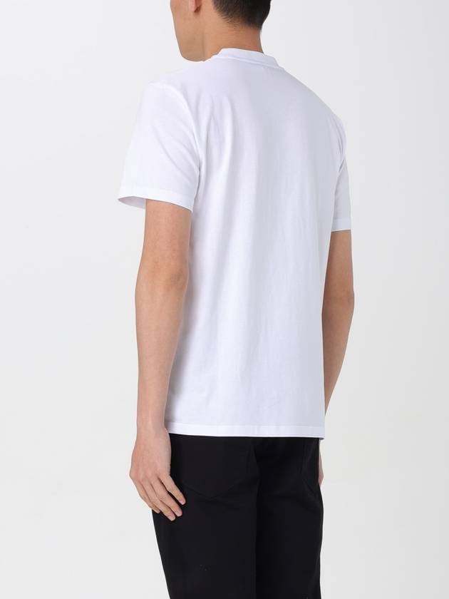 Thunderbolt Short Sleeve T-Shirt White - NEIL BARRETT - BALAAN 4