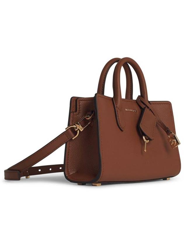 Michael Kors 'Scarlett' Brown Leather Bag - MICHAEL KORS - BALAAN 2