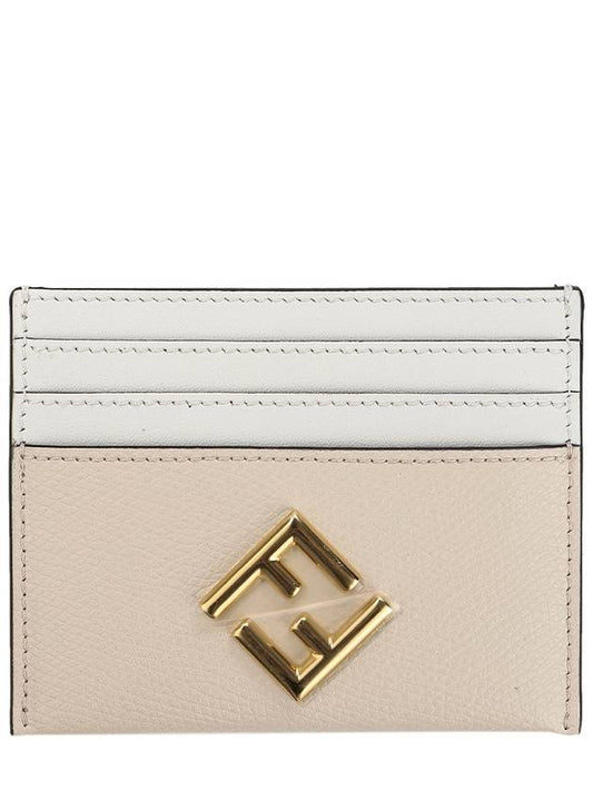 FF Diamond Card Wallet Ivory - FENDI - BALAAN 2