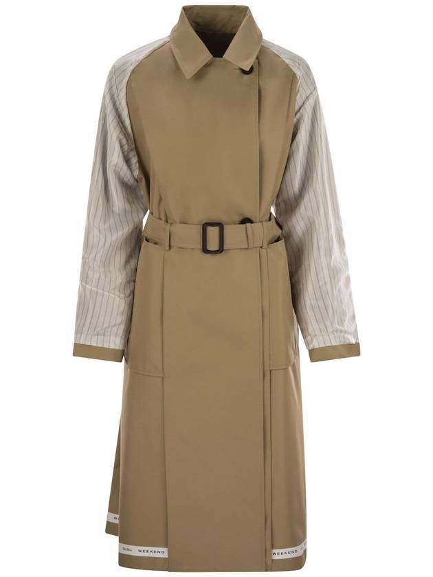 CANASTA - Reversible gabardine drip-proof trench coat - WEEKEND MAX MARA - BALAAN 5