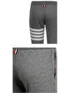 Women's Engineer 4 Bar Cotton Loopback Knit Track Pants Dark Grey - THOM BROWNE - BALAAN 6