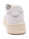 Medalist Leather Low Top Sneakers White - AUTRY - BALAAN 5