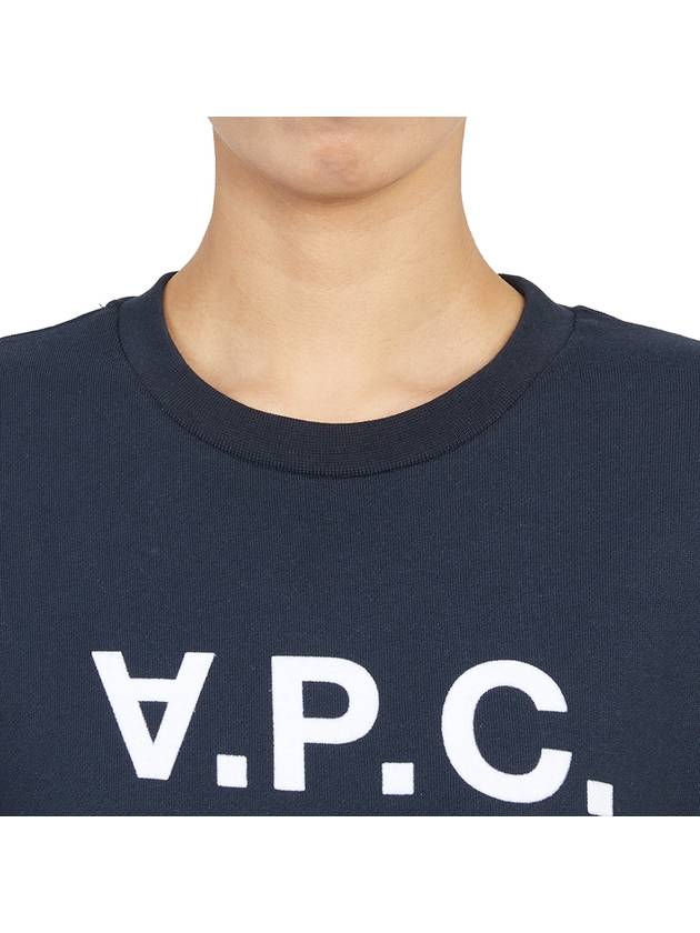 VPC Logo Sweatshirt Navy - A.P.C. - BALAAN 7