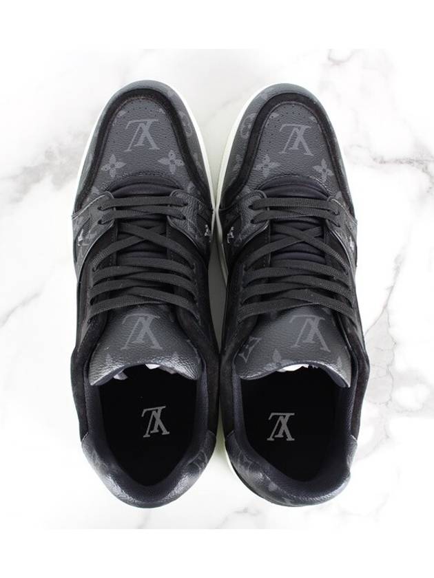 LV trainer sneakers black 9 280 - LOUIS VUITTON - BALAAN 9