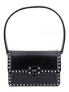 Rockstud Shoulder Bag Black - VALENTINO - BALAAN 2