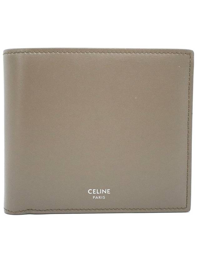 Women s Celine 10C873FFO Taupe Gray Calfskin Brilliant Coin Ring Wallet gt Half Gangbuk used luxury goods - CELINE - BALAAN 2